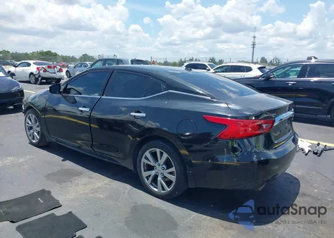 2016 Nissan Maxima 3.5 Sl из США, поврежденный, VIN 1N4AA6AP3GC434993